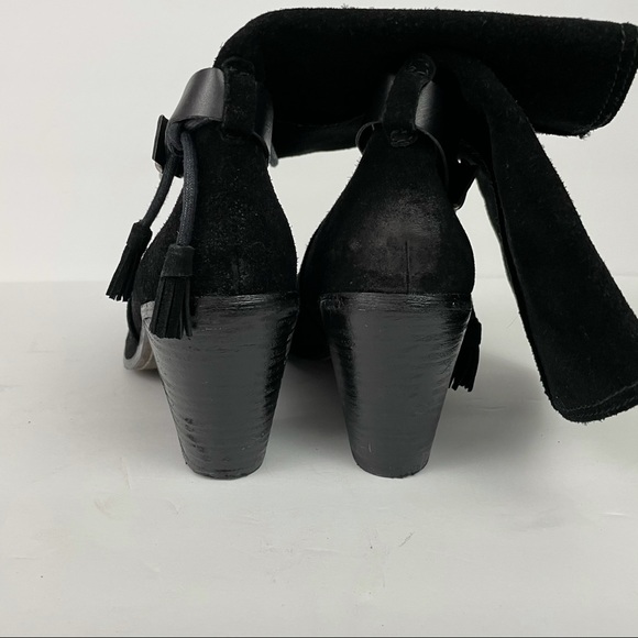 MIA Limited Toledoo Chelsea Black Suede Boot 10 - Picture 4 of 9